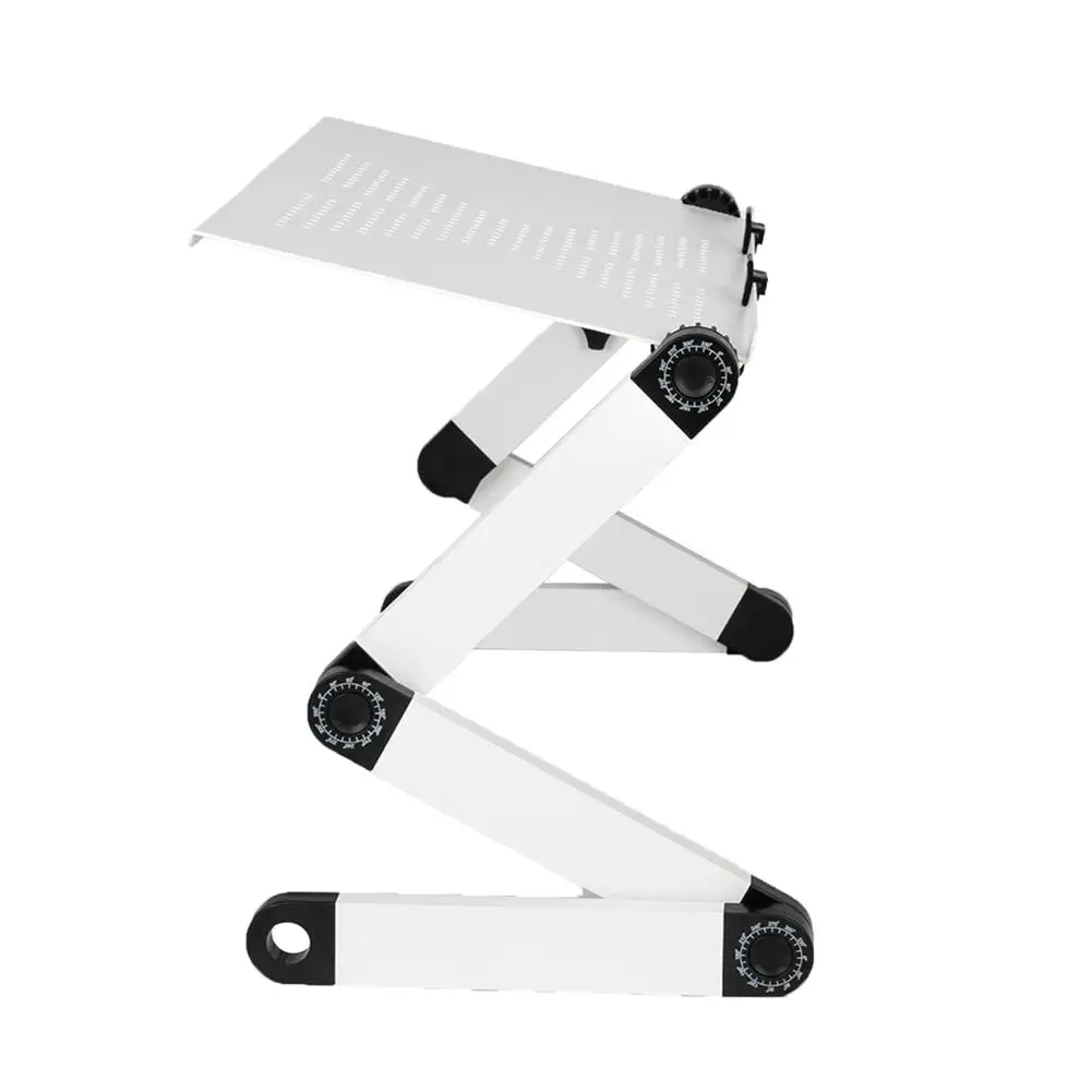 

48 x 26cm Portable Aluminum Alloy Home Use Assembled Folding Table White