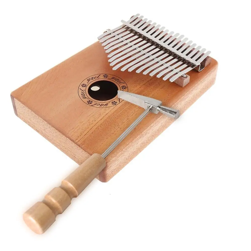Калимба настройки деревянная ручка молотка металла Портативный тюнинг молоток