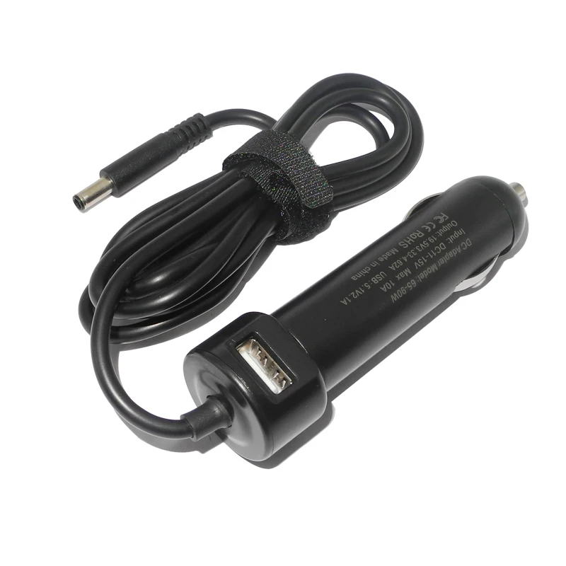 19,5 V ноутбук Автомобильное Зарядное устройство Мощность адаптер для ноутбука Dell Inspiron 11 3147 3148 3152 3153 3157 3158 P20T Latitude 13 7350 3379 XPS 12 13