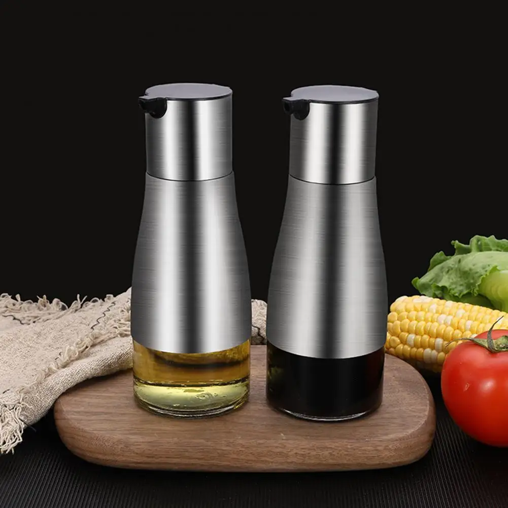 

50% HOT320ML Oil Pot Dispenser Controllable Fresh-keeping Food Grade Leak Proof Olive Oil Dispenser for Home