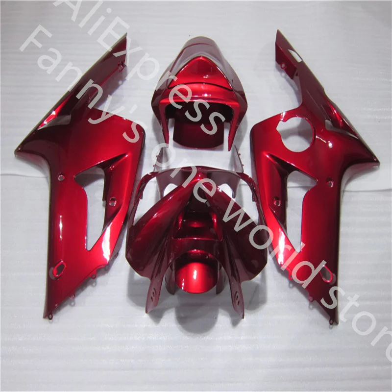

Hot sales fairing kit FOR KAWASAKI NINJA ZX 6R 636 03 04 ZX-6R 03-04 ZX6R 2003 2004 ZX 6R 03 04 red fairing
