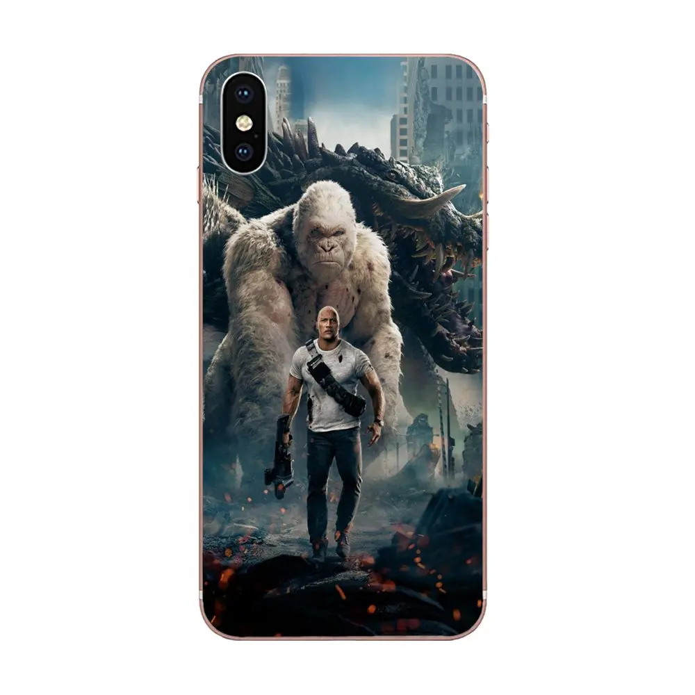 Johnson Rampage 2018 Movie For Galaxy J1 J2 J3 J330 J4 J5 J6 J7 J730 J8 2015 2016 2017 mini Pro TPU Phone Cases Covers | Мобильные