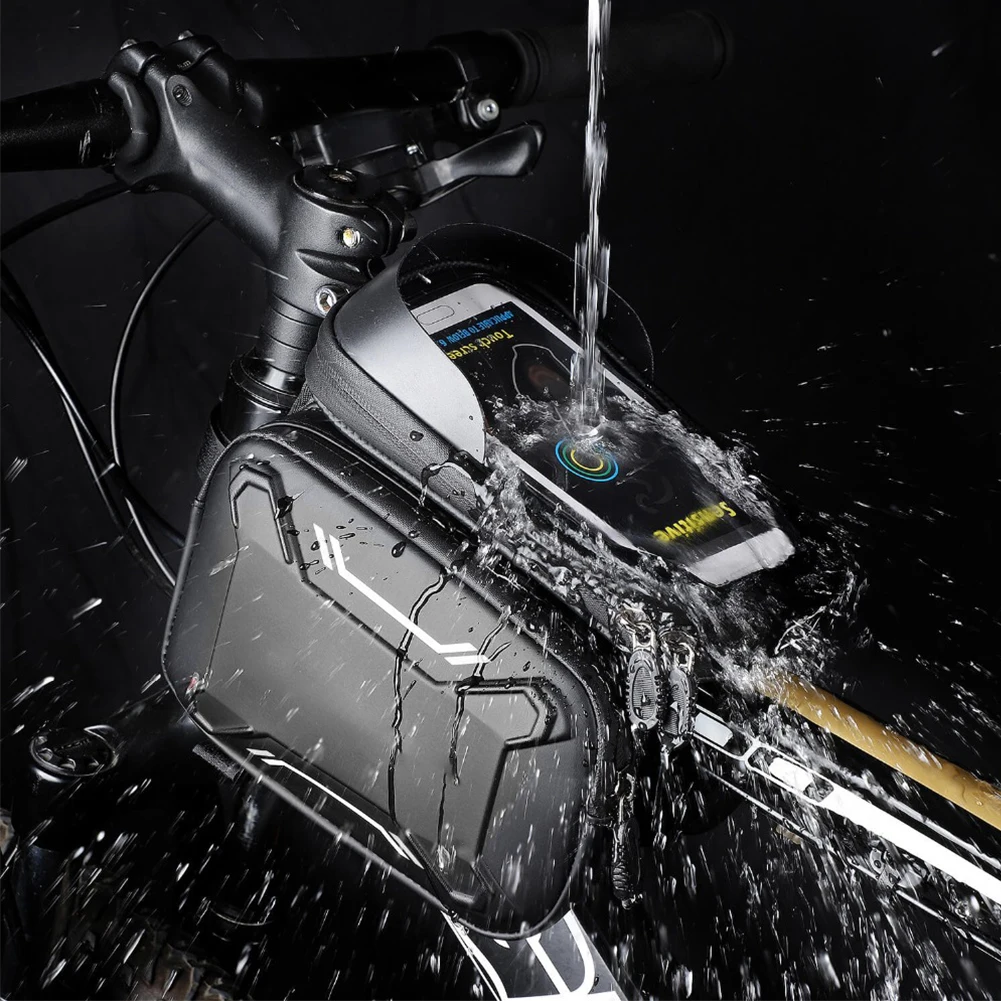 

Bicycle Bags Front Frame High-quality MTB Bike Bag Cycling Accessories Waterproof Screen Touch Top Tube Phone Bag