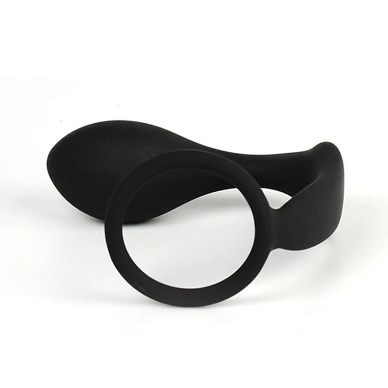 Анальная пробка для взрослых с задержкой эякуляции кольца на пенис без вибратора