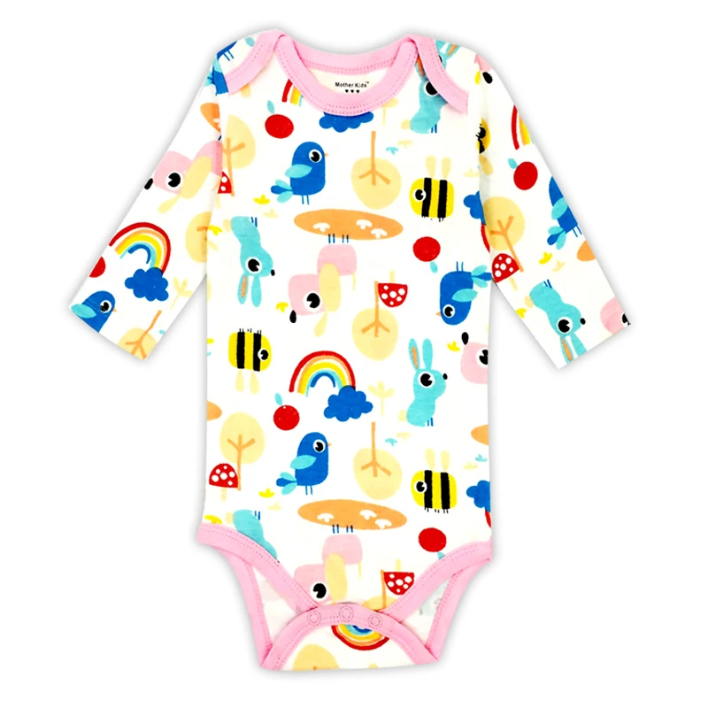 Боди с длинным рукавом для новорожденных 3-24 месяцев | Детская одежда и обувь