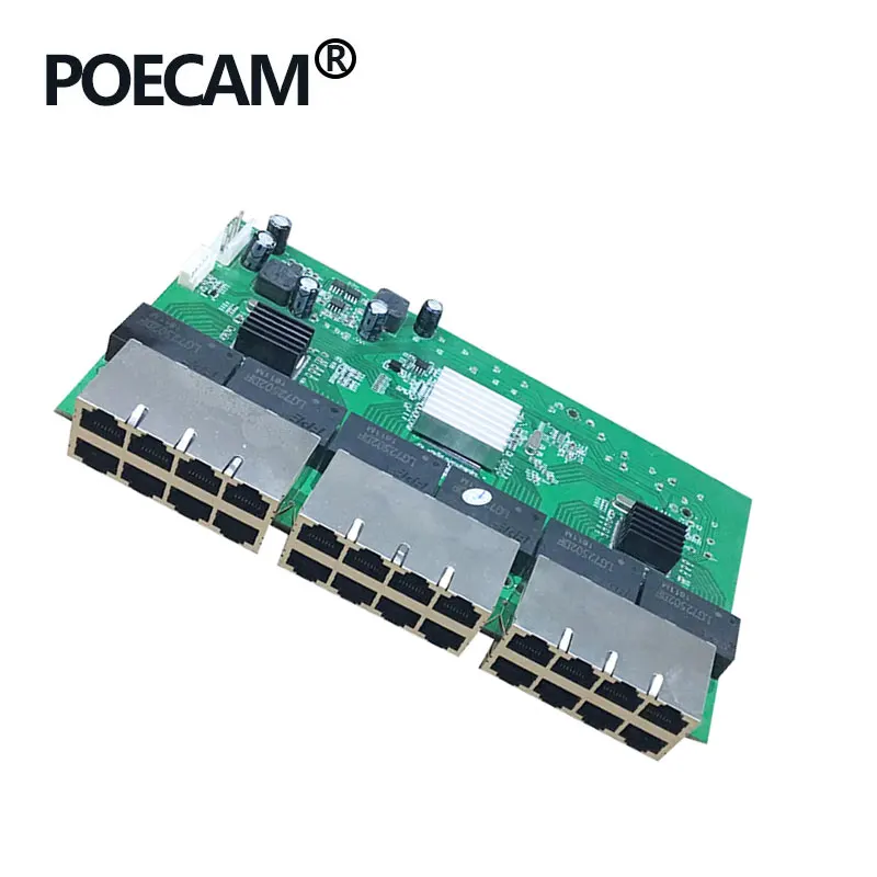 

24 Port Gigabit Ethernet Switch 10/100/1000mbps Rj45 24 Port Network Switches PCBA Module