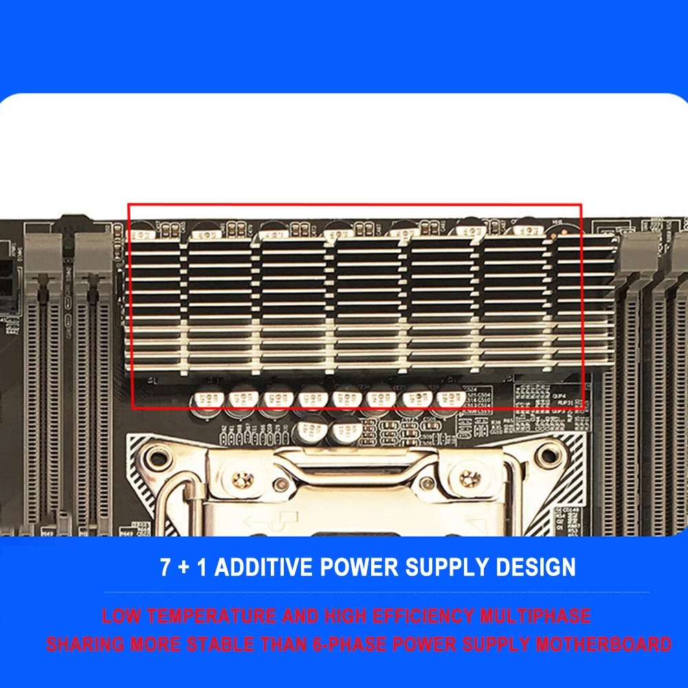 

X79A M.2 Motherboard LGA 2011 High Speed USB3.0 PCI-E SATA3 NVME M.2 SSD DDR3 ECC REG Memory Support E5 CPU Desktop Mainboard