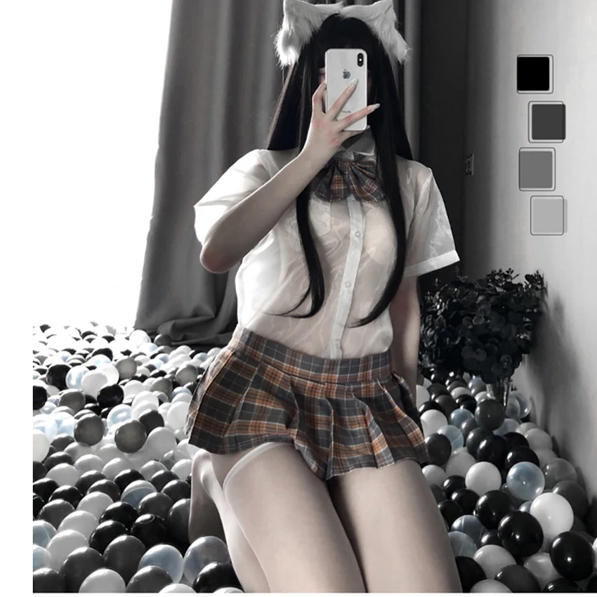 Женский сексуальный костюм для косплея из аниме японская школьная форма одежда