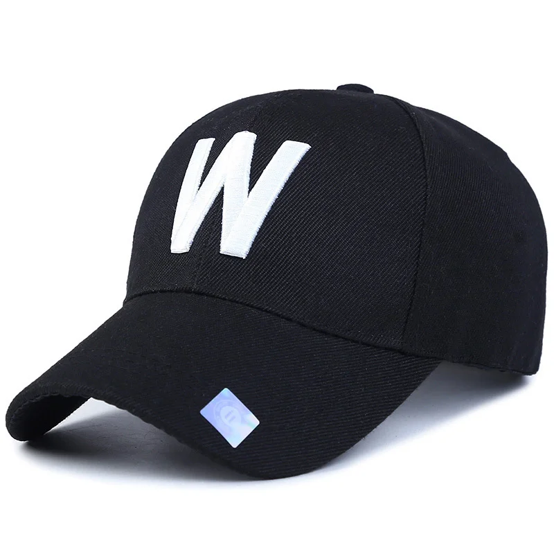 

Outdoors Sports Baseball Cap Embroidered Letter Sunshade Cap Solid Ball Cap Stretch Fit Structured Cap Perforated Hip Hop Caps
