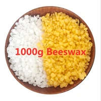1000g beeswax wax candles making supplies 100 no added soy wax lipstick diy material yellow and white beeswax