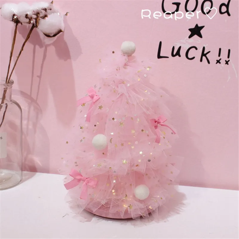 INS Girl украшение для рабочего стола розовый ночной светильник на рождественскую