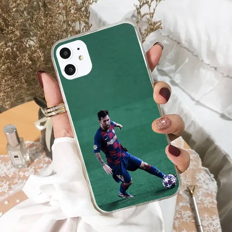 

Lionel Messi Football Soccer Phone Case For iphone 5s 6 7 8 11 12 XSMAX XR pro plus mini se2020 Cover Fundas Coque