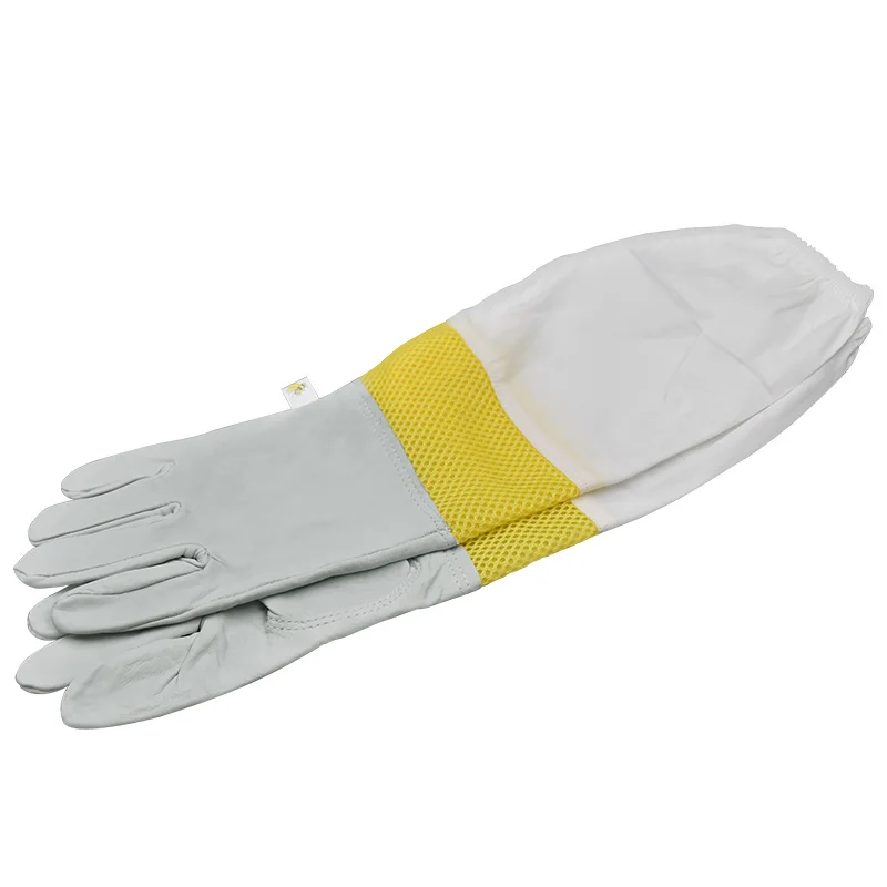 

Beekeeping gloves Protective Sleeves sheepskin and cloth Bee for beekeeping gloves