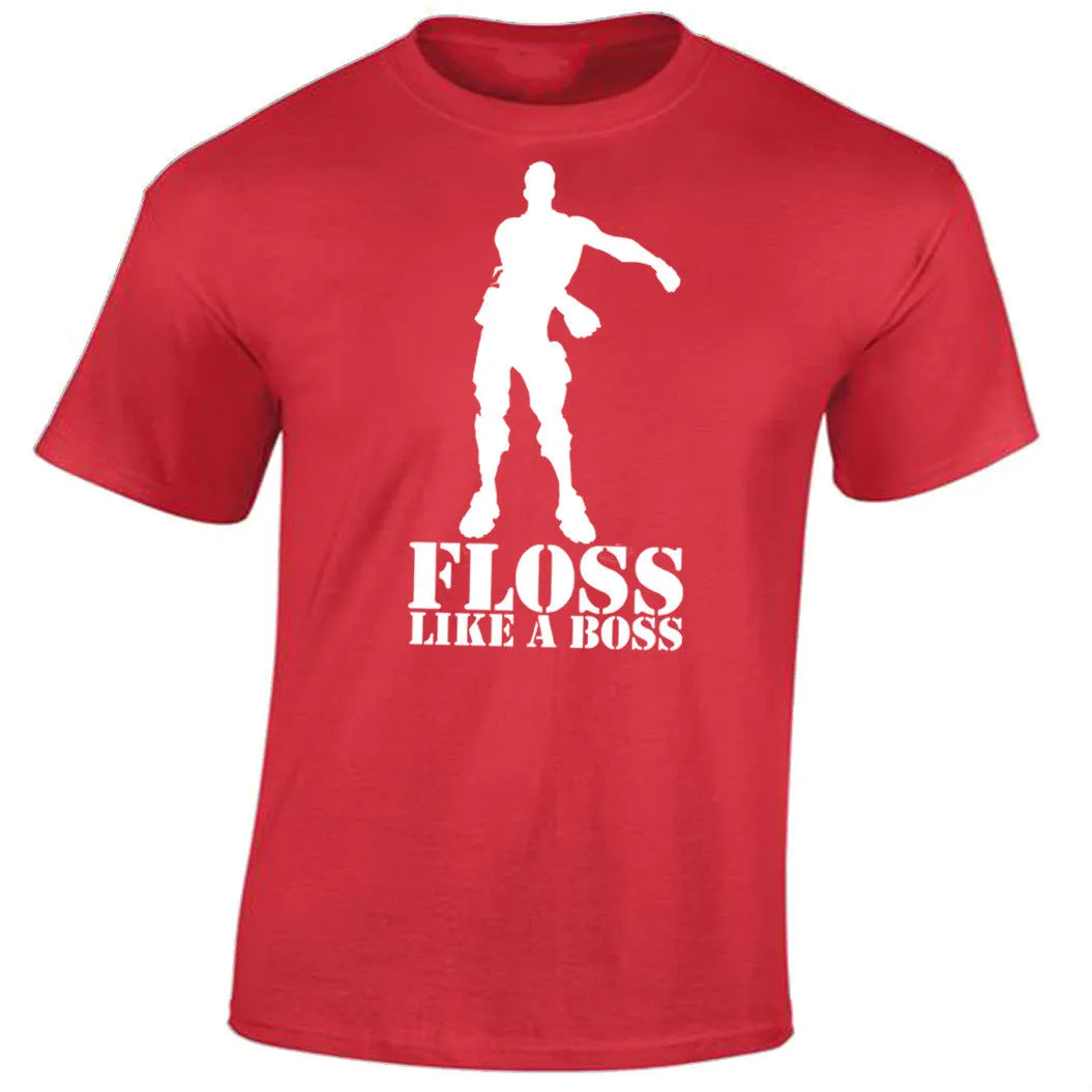Мужская футболка для танцев с надписью Floss Like A Boss | одежда