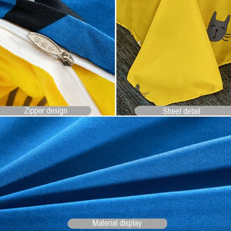 56 домашний текстиль постельное белье Подушка Чехол плоский лист с изображением