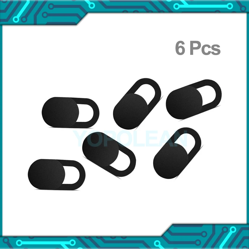 Новый чехол для веб камеры 6 шт. пластиковый универсальный ноутбука iPhone ПК