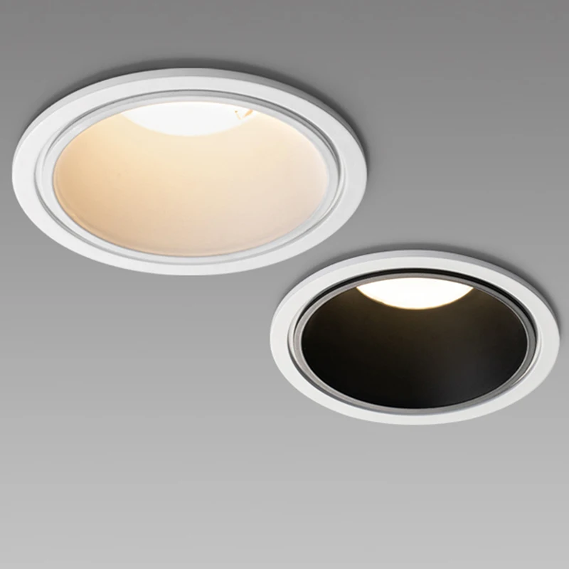 

Embedded Led Anti-glare Spotlight Bedroom Living Room 5W/7W/10W No Main Narrow Side Downlight Ceiling Bedroom Ceiling Light