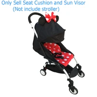 11 stroller accessories seat cushion mattress and canopy sun visor sunshade for 175 degree babyzen yoyo 2 yoya similar stroller