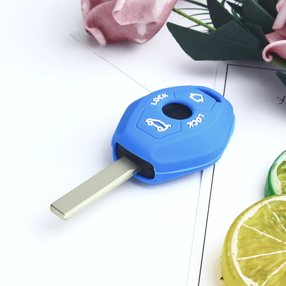 KEYYOU 10X силиконовый корпус для дистанционного ключа комплект крышки Fob защитные