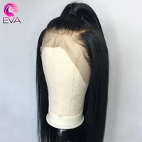 eva straight lace front human hair wigs pre plucked with baby hair glueless lace front wigs for black women brazilian remy hair