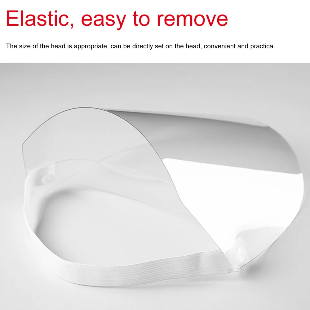 1 шт. противотуманная прозрачная маска для защиты лица регулируемая