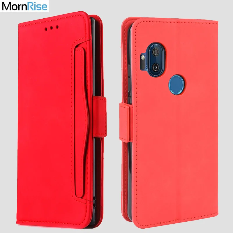 Чехол Кошелек для MOTO One Hyper Магнитный чехол книжка держатель фотографий роскошный