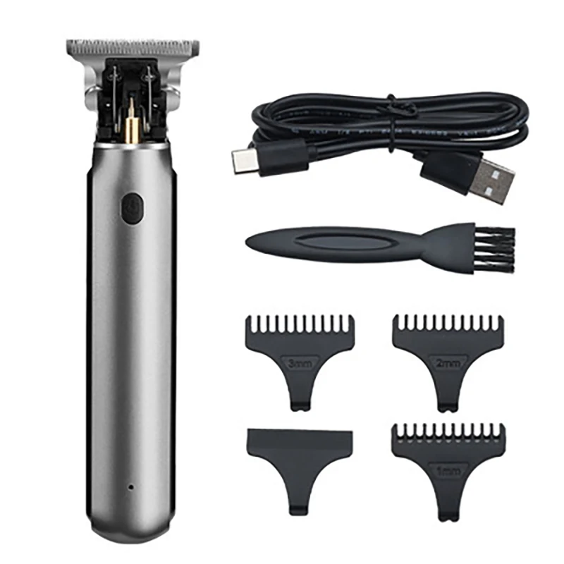 

2021 New USB Charging Hair Clipper 10W Hairdresser Professional Carving 0mm Electric Beard Hair Trimmer for Man Home 110V-240V