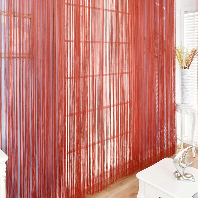 16 цветов шторы-нитки для гостиной шторы-разделители нитки-нитки занавески с