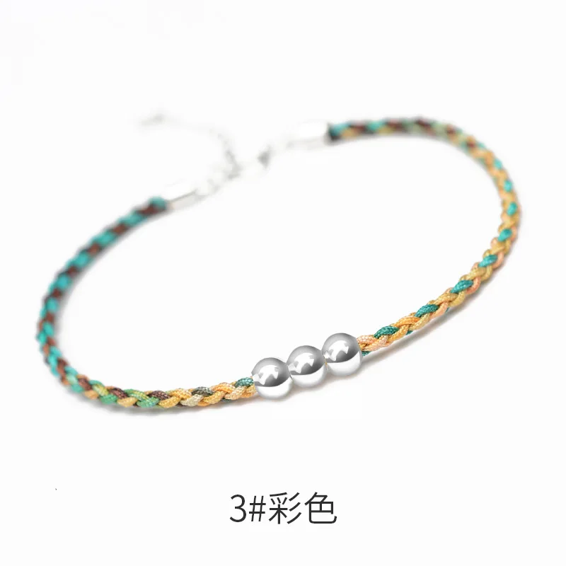 Модный Новый Плетеный ножной браслет ручной работы для женщин простой ремешок