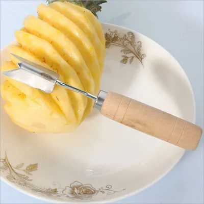 

1Pcs Pineapple Seed Remover Clip Pineapple Eye Peeler Stainless Steel Pineapple Shovel Kitchen Fruit Vegetable Tools