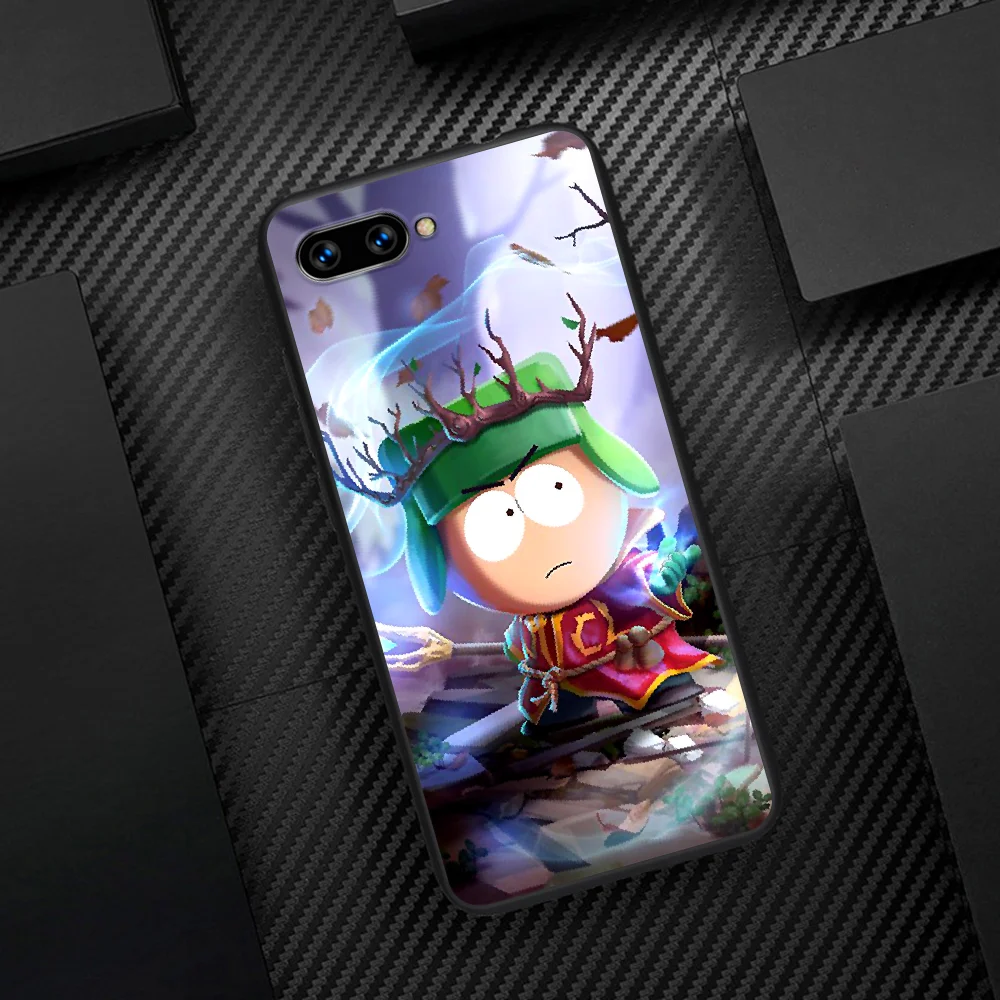 

South-Park Anime Phone Case Cover Hull For HUAWEI Honor 6A 7A 7C 8 8A 8S 8x 9 9x 10 10i 20 Lite Pro black Funda Trend Shell Soft