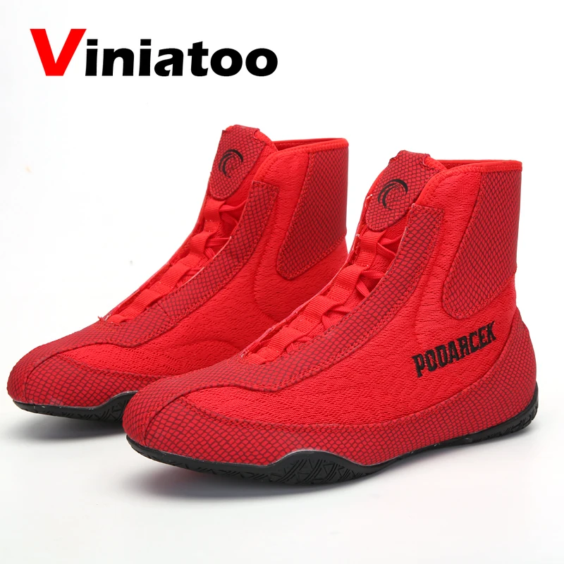 

Мужские боксерские кроссовки, дышащие, профессиональная обувь для борьбы, высокого качества