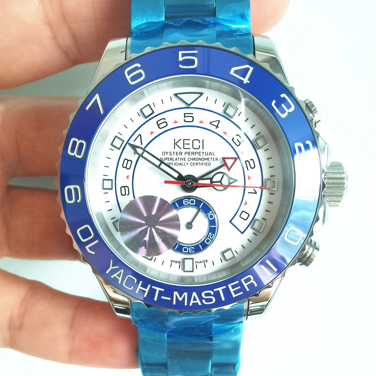 

YACHT MASTER II Luxury Brand Limited Edition Men's Casual Business Style Watch Stainless Steel AAA Quality Automatic Wristwatch