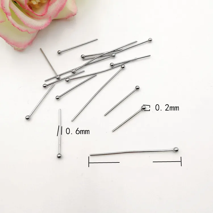 Булавки иглы для бижутерии ручной работы аксессуары поделок фурнитура сережек