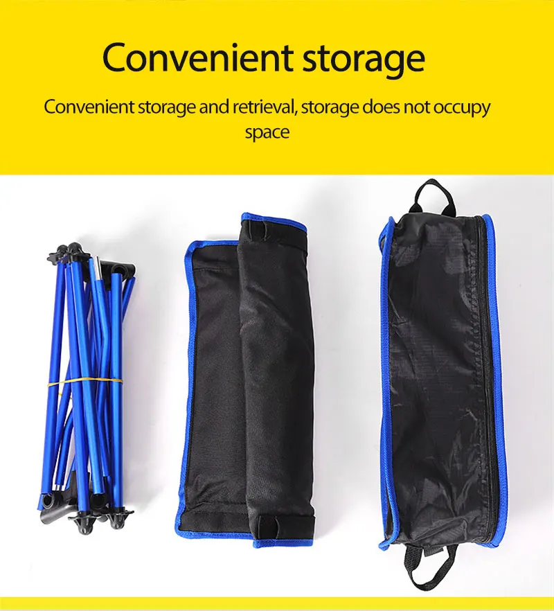 Уличный портативный складной стул для кемпинга рыбалки барбекю путешествий