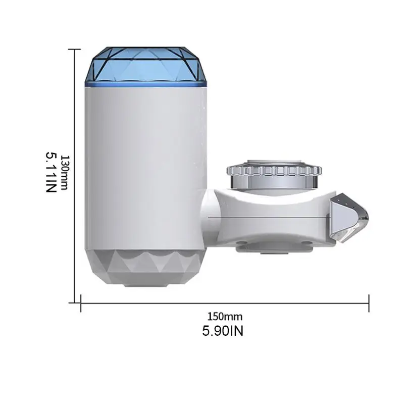 

Tap Water Purifier 7 Level Filtering Double Water Outlet Faucet Filter Kitchen Bathroom Accessories Filter Rust Sediment