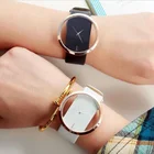 Часы наручные женские с кожаным ремешком, модные роскошные брендовые, 2019