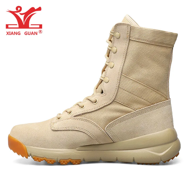 Hiking Boots Men Women Mountain Shoes Breathable Sandy Camouflage Sand Resistant Outdoor Army Tactical Climbing Trekking Hunting