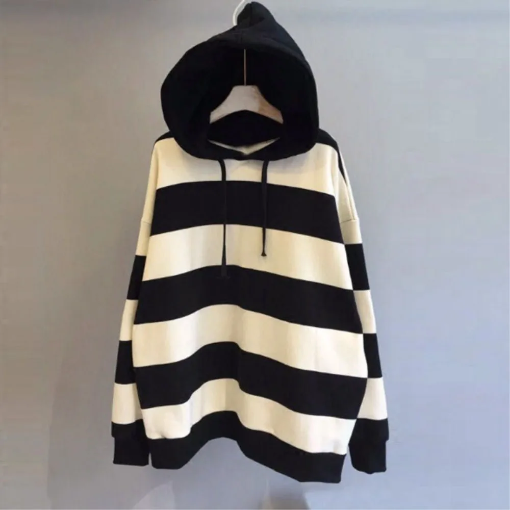 

Плюшевая Женская толстовка с капюшоном в стиле ретро