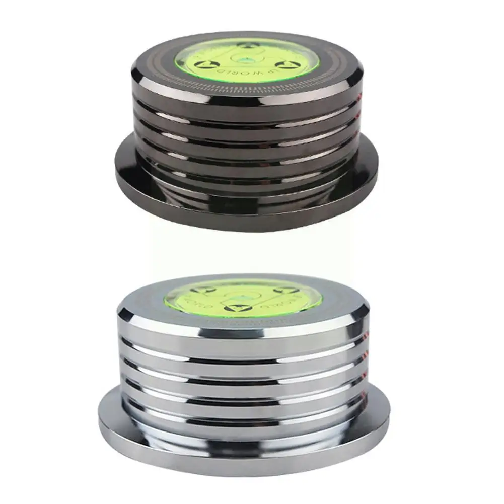 

Universal 60hz LP Vinyl Record Player Disc Turntable Aluminum Level Weight with Clamp Stabilizer ClampWeight Alloy