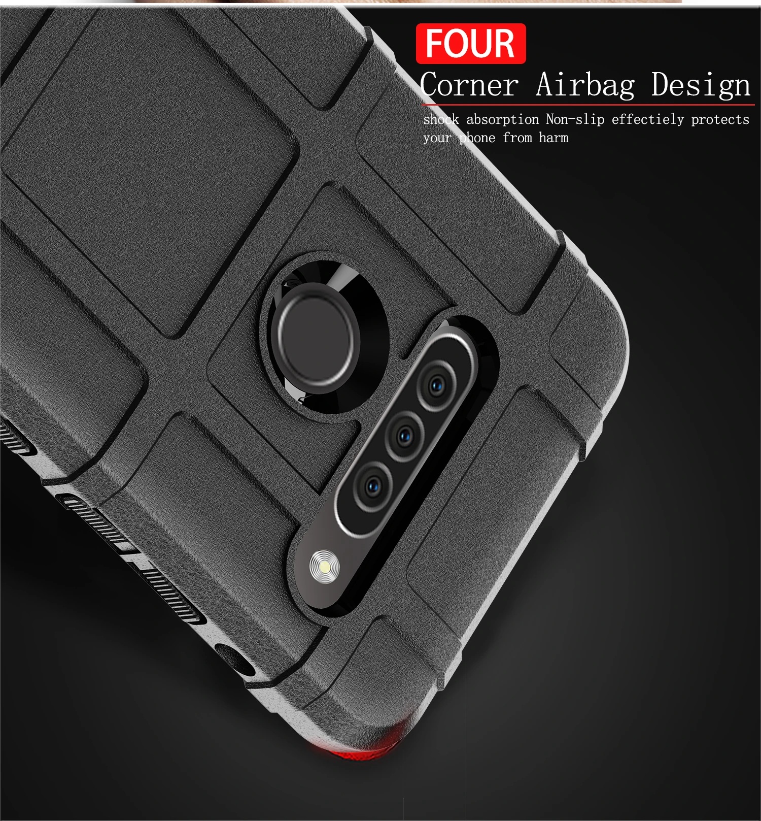 armor rugged shield military protect back cover for lg g8s thinq anti fall silicone phone case free global shipping