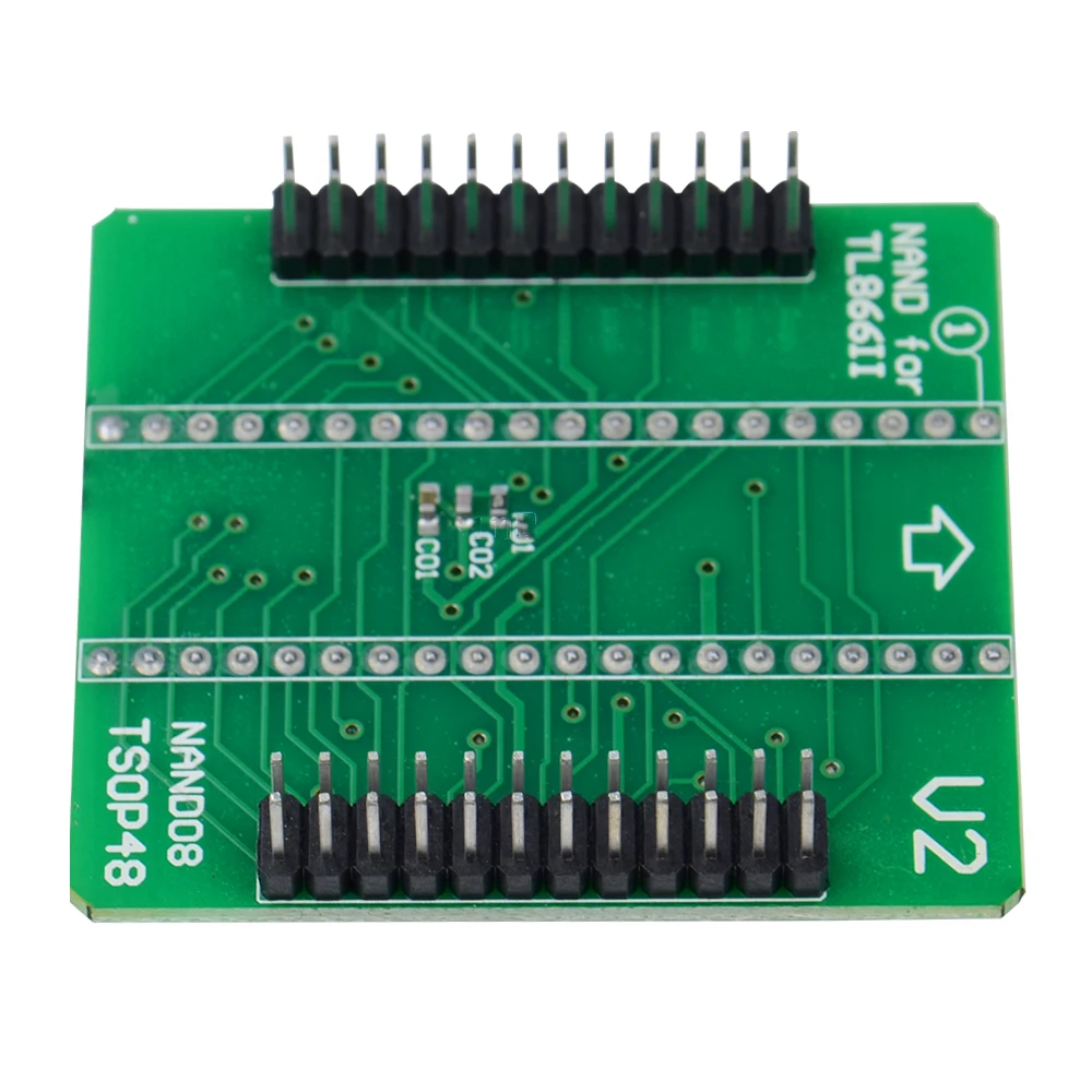 Оригинальная фиксированная плата адаптера NAND TSOP48 V2 для XGecu TL866II Plus универсальный