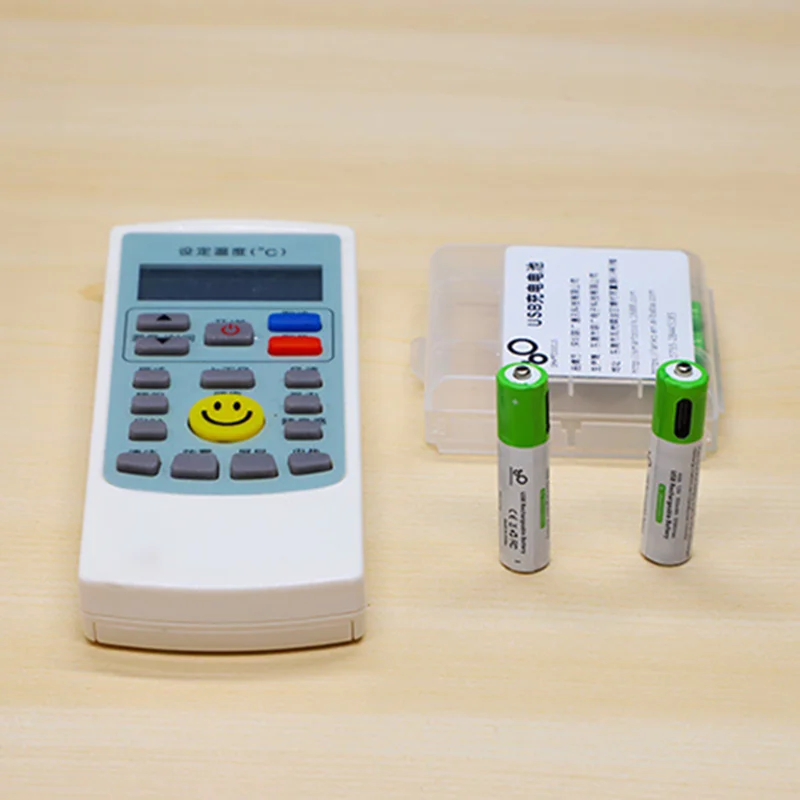 Новинка 1 5 в AAA USB перезаряжаемые литий ионные батареи 550 мВт/ч для дистанционного управления Беспроводная