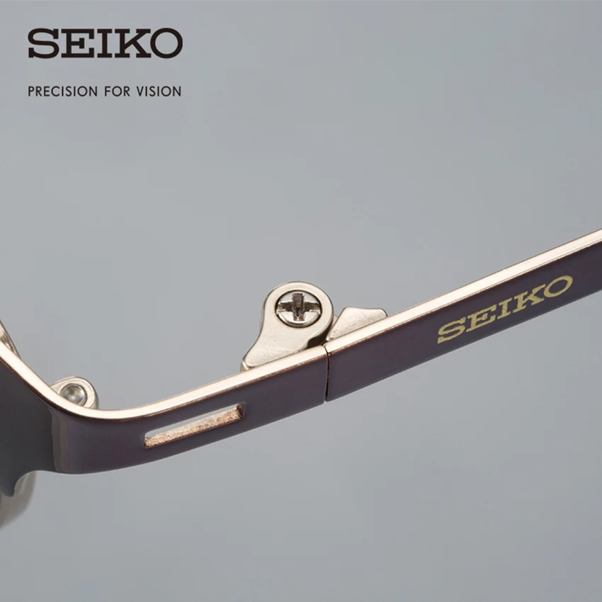SEIKO Женская оправа из титанового стекла очки для близорукости с мультифокальным