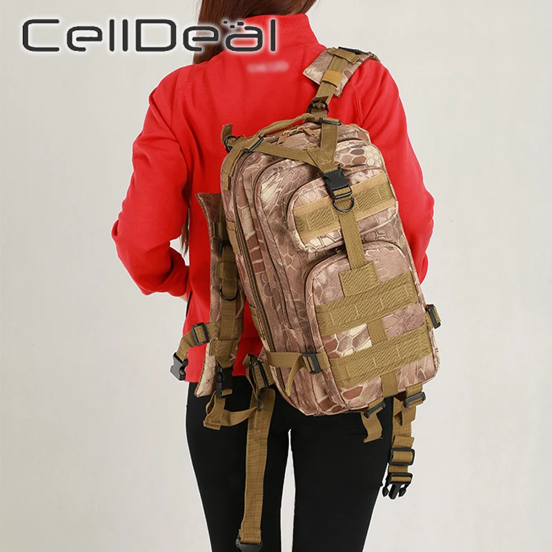 1 шт. 30 л треккинговые спортивные дорожные рюкзаки 3P Водонепроницаемая Военная