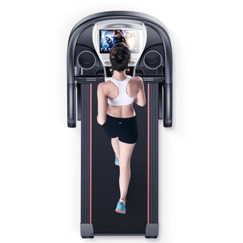 

10.1 inch Treadmill Wifi Color Folding Multifunctional Indoor Electric Treadmill Small Family Super Quiet Fitness Equipment T900