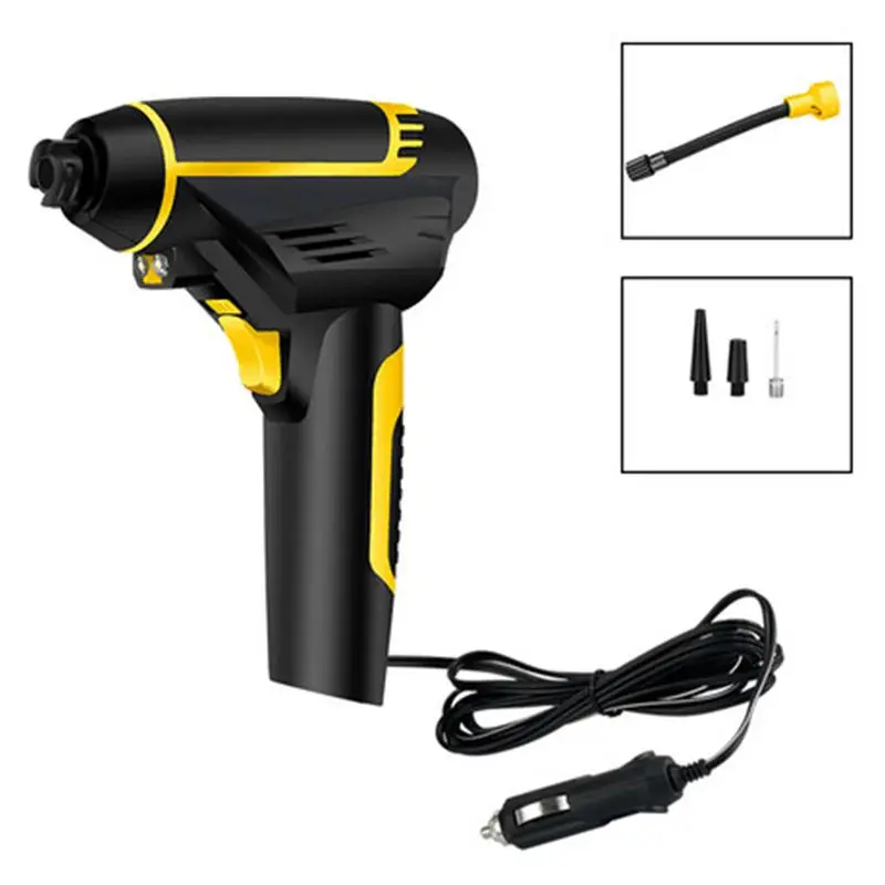 Цифровой беспроводной умный перезаряжаемый автомобильный воздушный насос