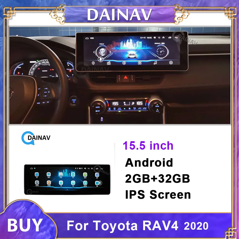 15 5 дюймовый автомобильный видеомагнитофон для Toyota RAV4 2020 Радио мультимедийный