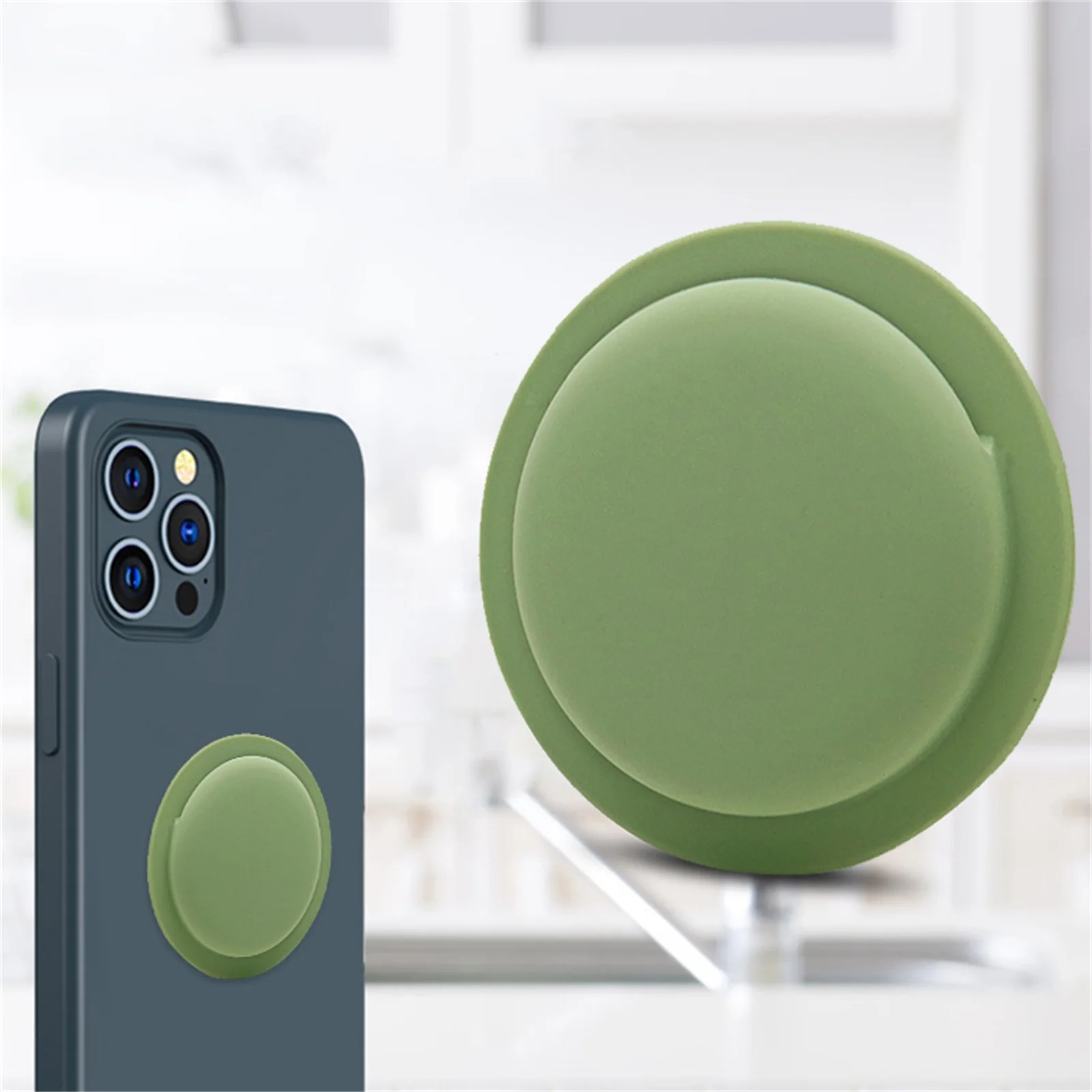 

Protective Case For AirTag Tracker Soft Liquid Silicone Sleeve Shell For Airtags Anti-lost Locator Protector Accessories