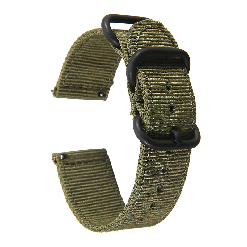 Ремешок классический универсальный для Samsung Gear S3 нейлоновый тканый спортивный